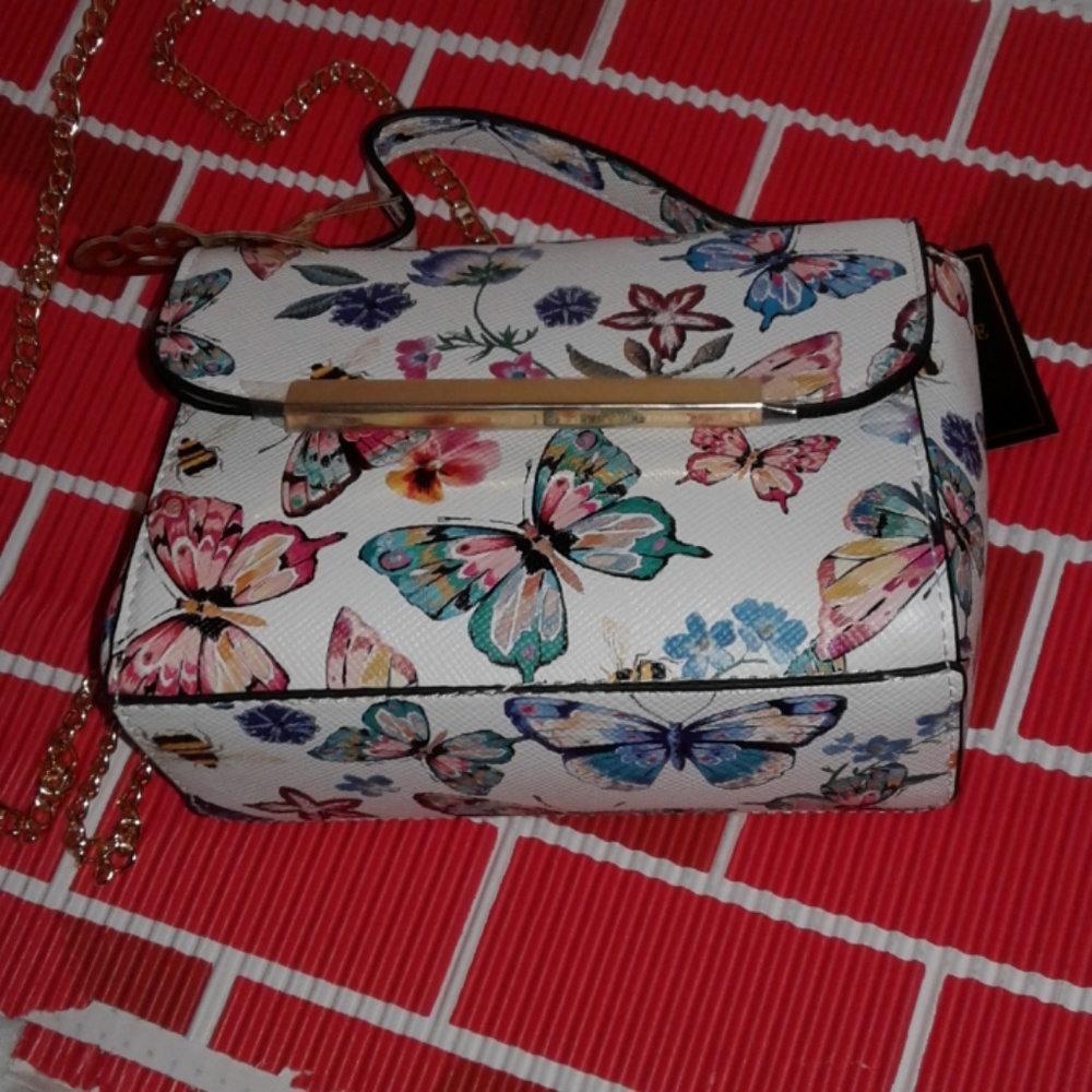 Butterfly Cross body purse.